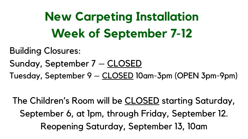 Hero - New Carpeting Installation