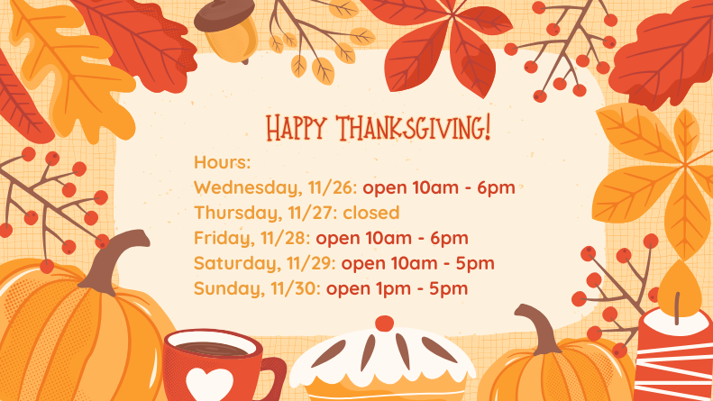 Hero - Thanksgiving Hrs 2025