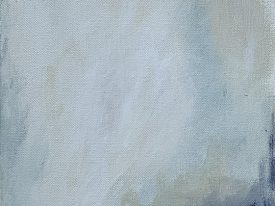Andrea Wilson, Swallow Union, Untitled, oil and thread on canvas