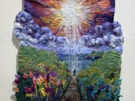 Rachel Benson, Pathway to Heaven, fiber art