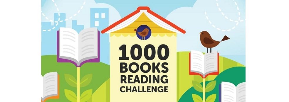 1,000 Books Banner Image